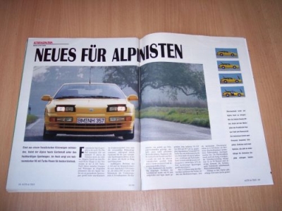 1991 Renault Alpine A 610. Renault Alpine A 610 Tu