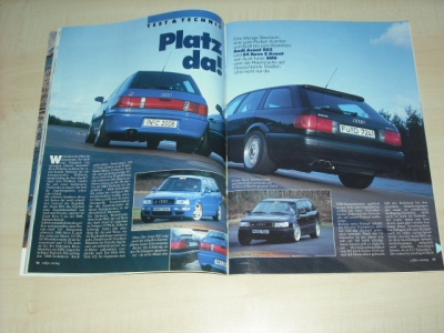 Rallye Racing 06/1994 Audi S4 Revo Avant von SMS mit 375PS besser als 